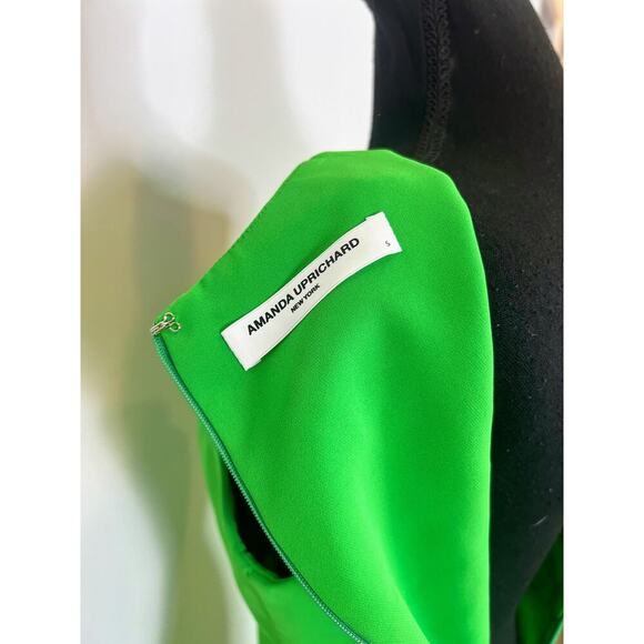 Amanda Uprichard x Revolve Gilda Gown Maxi Dress in Grass Green Small Lined - Picture 5 of 5